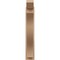 Ekena Millwork 6-in W x 24-in D x 36-in H Funston Slat Rough Cedar Woodgrain TimberThane Outlooker, Primed Tan OUTUR060X24X36FST24RCPR - alternate 6
